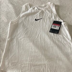 Nike Classic White Sleeveless Top